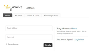 Customer Support Portal Available for all Clients